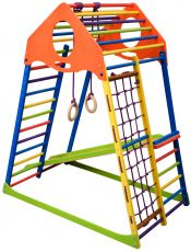 Дитячий спортивний комплекс SportBaby KindWood Color, Береза-Бук